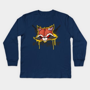 Rocket Racoon Kids Long Sleeve T-Shirt